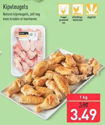 ALDI Kipvleugels 1kg aanbieding