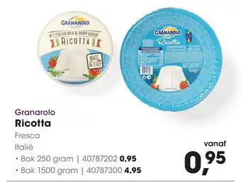 HANOS Ricotta aanbieding