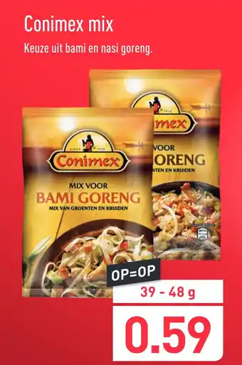 ALDI Conimex mix 48gram aanbieding