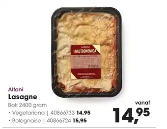 HANOS Lasagne 2400g aanbieding