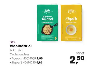 HANOS Vloeibaar ei aanbieding