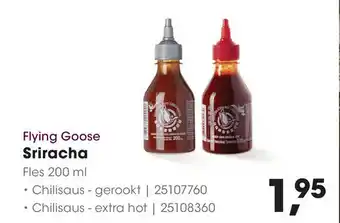 HANOS Sriracha 200ml aanbieding