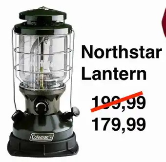 Vrijbuiter Coleman Northstar lantern aanbieding