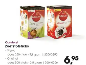 HANOS Zoetstofsticks aanbieding