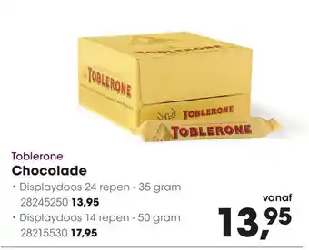 HANOS Chocolade aanbieding