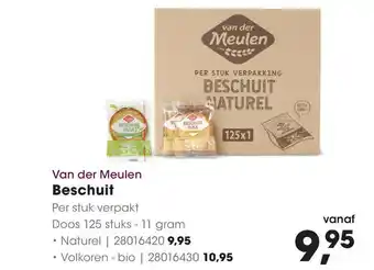 HANOS Beschuit aanbieding