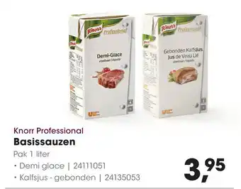 HANOS Basissauzen 1L aanbieding