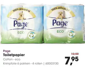 HANOS Toiletpapier aanbieding