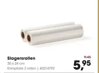 HANOS SLagersrollen 30 x 24cm aanbieding