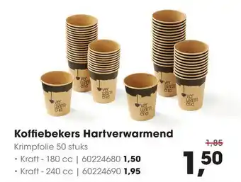 HANOS Koffiebekes Hartverwarmend aanbieding