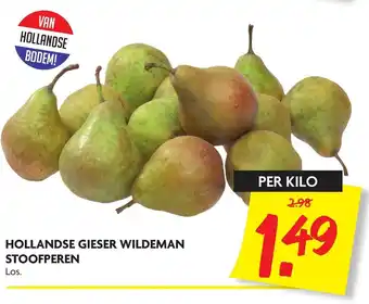 Dekamarkt Hollandse Gieser Wildeman stoofperen 1kg aanbieding