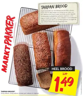 Dekamarkt Tarpan brood aanbieding