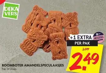 Dekamarkt Roomboter amandelspeculaasjes 24st aanbieding