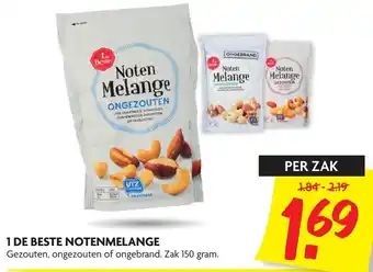 Dekamarkt Notenmelange 150g aanbieding