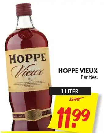 Dekamarkt Hoppe Vieux 1L aanbieding