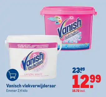 Makro Vanisch vlekverwijderaar 2,4 kilo aanbieding