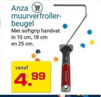 Kluswijs Anza muurverfrollerbeugel aanbieding