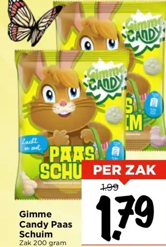 Vomar Voordeelmarkt Gimme candy paas schuim aanbieding