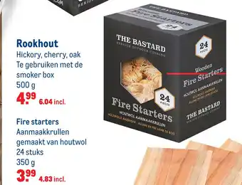 Makro Fire starters aanbieding