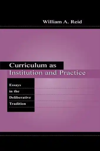 Bol.com Curriculum As Institution and Practice aanbieding