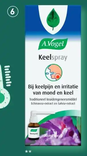 Etos A.Vogel Keelspray 30ml aanbieding