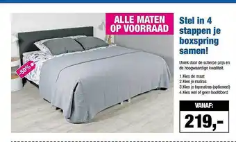 Matrasconcurrent Alle maten op voorraad aanbieding