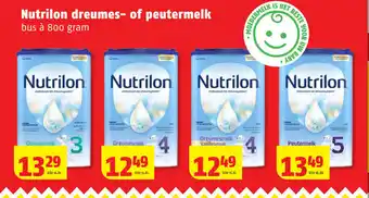 Poiesz Nutrilon dreumes- of peutermelk 800g aanbieding