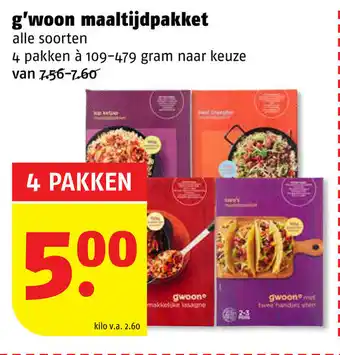 Poiesz G'woon maaltijdpakket 109-479g aanbieding