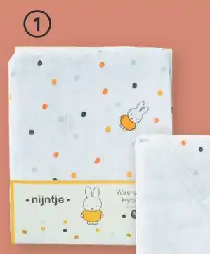 Etos Nijntje Happy washandjes aanbieding