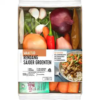 Albert Heijn AH Rendang met sajoer groenten verspakket aanbieding