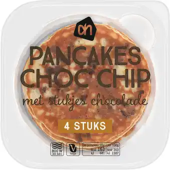 Albert Heijn AH Pancake choc chip aanbieding