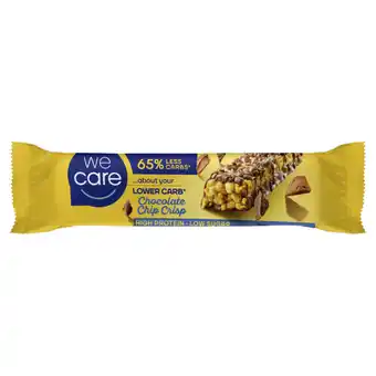 Albert Heijn Wecare Lower carb chocolate chip crisp aanbieding