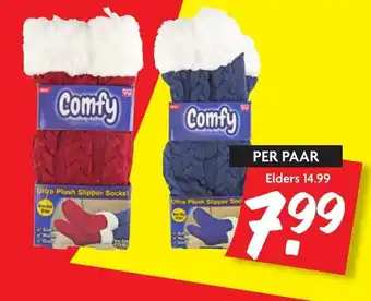 Dekamarkt Comfy sokken aanbieding