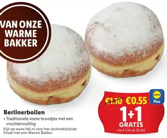 Lidl Berlinerbollen aanbieding