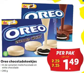 Lidl Oreo chocoladekoekjes 246g aanbieding