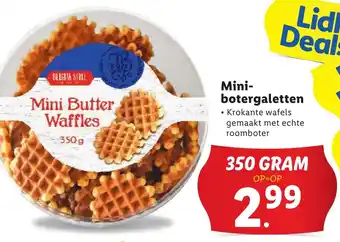 Lidl Mini-botergaletten 350g aanbieding