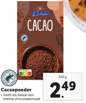 Lidl Cacaopoeder 250g aanbieding