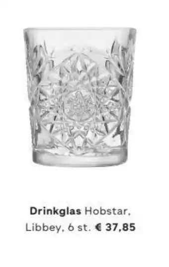 fonQ Drinkglas Hobstr, Libbrey, 6 st. aanbieding