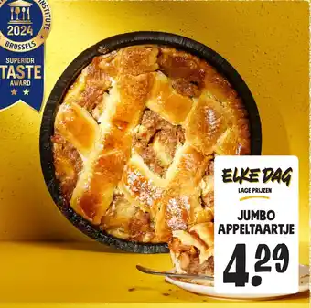 Jumbo APPELTAARTJE aanbieding