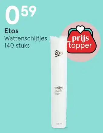 Etos Etos Wattenschijfjes aanbieding