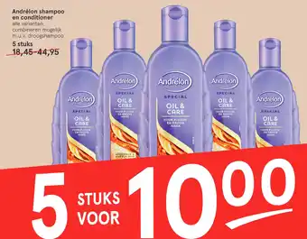 Etos Andrélon shampoo en conditioner aanbieding