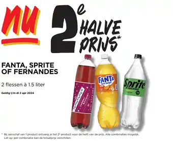 Jumbo FANTA, SPRITE OF FERNANDES aanbieding