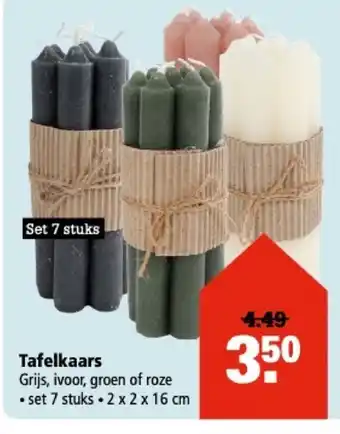 Marskramer Tafelkaars set 7st aanbieding