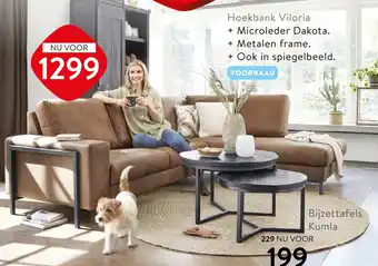 Profijt Meubel Hoekbank Viloria aanbieding