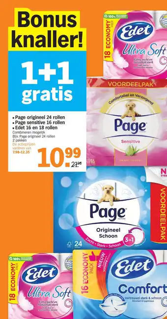 Albert Heijn Toiletpapier aanbieding