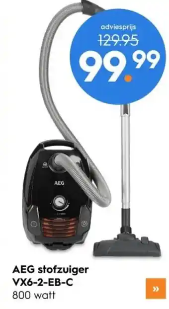 Blokker AEG stofzuiger VX6-2-EB-C aanbieding