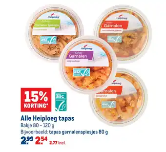 Makro Alle Heiploeg tapas aanbieding