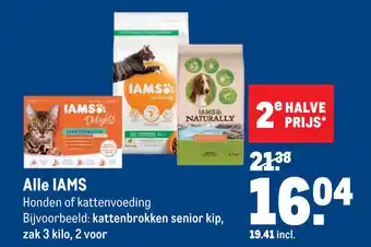 Makro Alle iams aanbieding