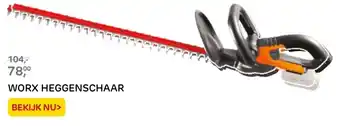 Praxis WORX HEGGENSCHAAR aanbieding