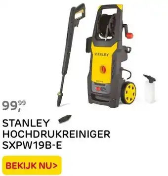 Praxis STANLEY HOCHDRUKREINIGER SXPW19B-E aanbieding